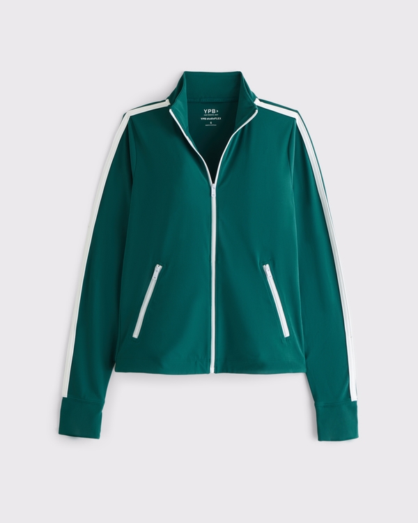 YPB studioFLEX Full-Zip, Green view 1
