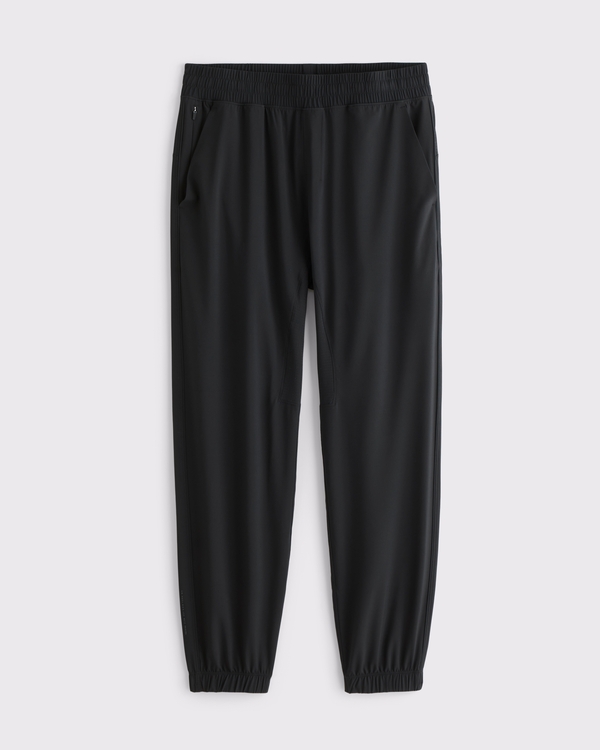 YPB motionTEK Cinched Hem Pant, Black view 1