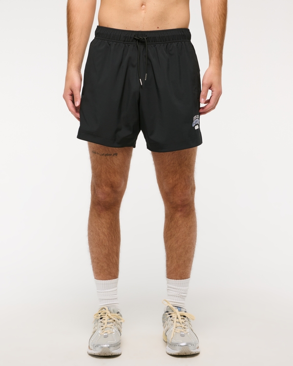 YPB motionTEK Retro Short, Black view 2