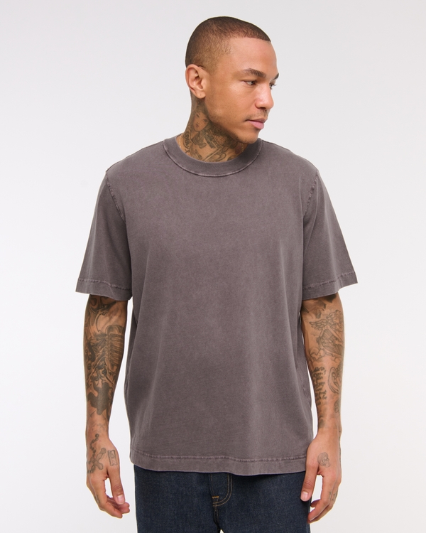 Vintage-Inspired Tee, Brindle view 2