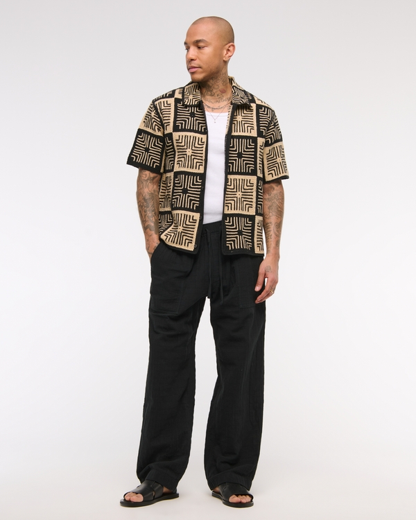 Baggy Breezy Pull-On Pant, Black view 1