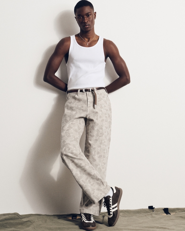 Baggy 5-Pocket Pant, Tan Duck Camo view 1
