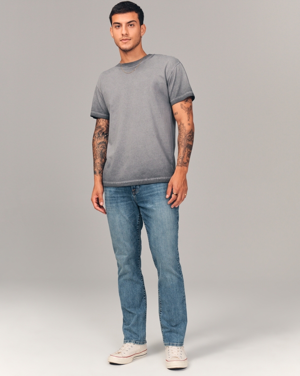 Athletic Straight Jean, Medium Wash view 1