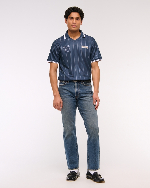 90s Straight Jean, Dark Wash view 1