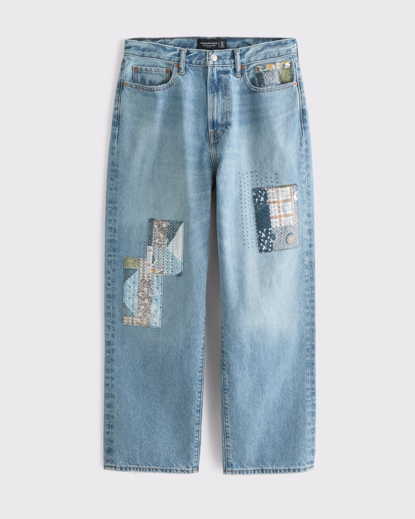 Baggy Jean, Light-medium Wash view 1