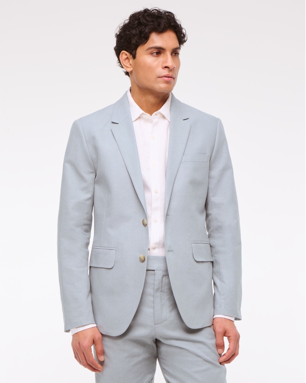 The A&F Collins Classic Blazer, Light Blue view 1
