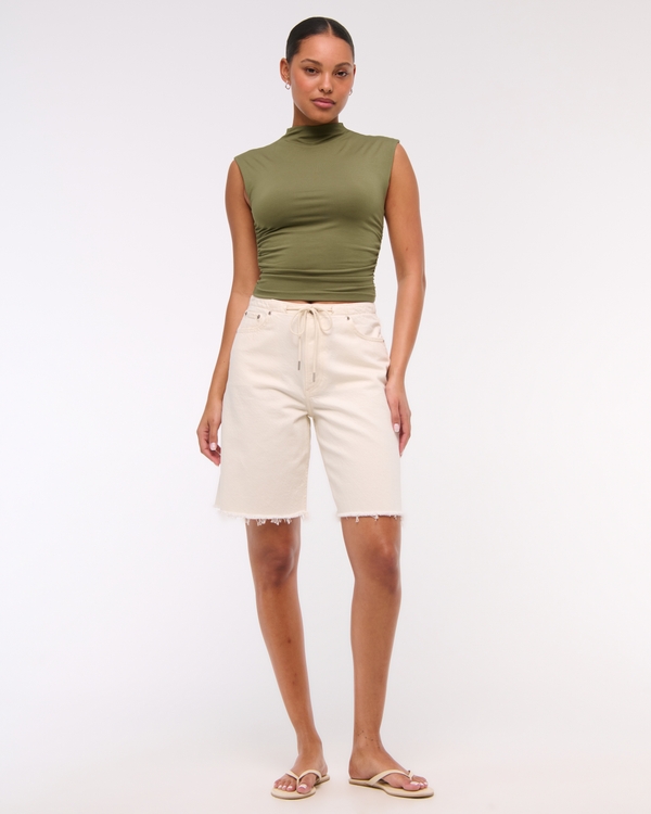 The A&F Paloma Top, Moss Green view 2