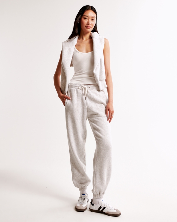 Essential Sunday Sweatpant, Light Gray view 1