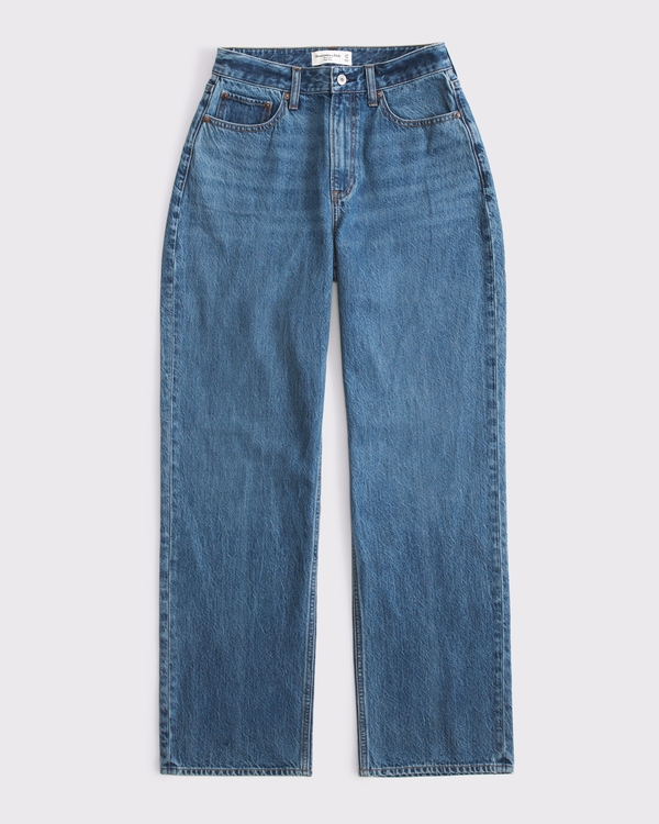 Curve Love High Rise Loose Jean, Medium Wash view 1