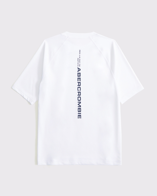 logo rashguard, White view 2